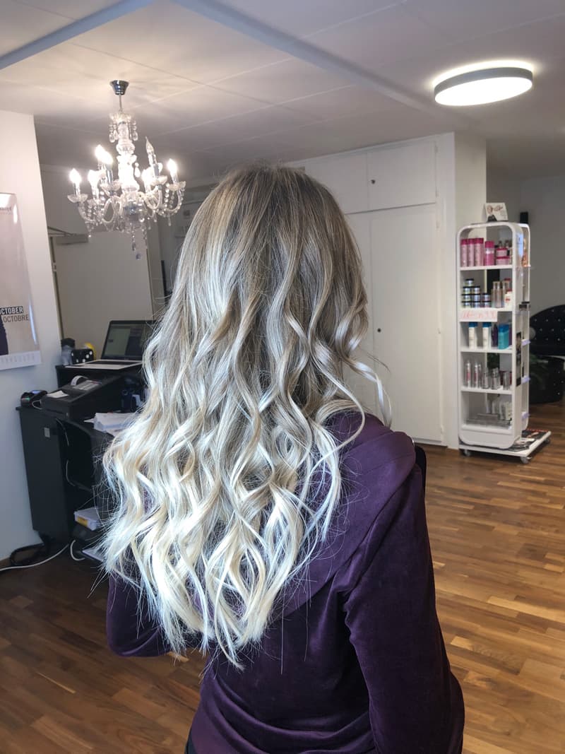 Blonde Balayage Transformation - Friseur Basel Innenstadt